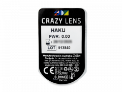 CRAZY LENS - Haku - Diárias sem correção (2 lentes)