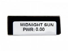 CRAZY LENS - Midnight Sun - Diárias sem correção (2 lentes)