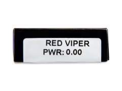 CRAZY LENS - Red Viper - Diárias sem correção (2 lentes)