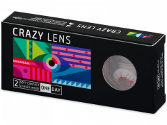 CRAZY LENS - Red Viper - Diárias sem correção (2 lentes)