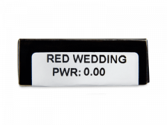 CRAZY LENS - Red Wedding - Diárias sem correção (2 lentes)