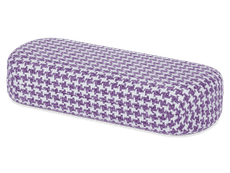 Estojo para óculos - Roxo & Branco 