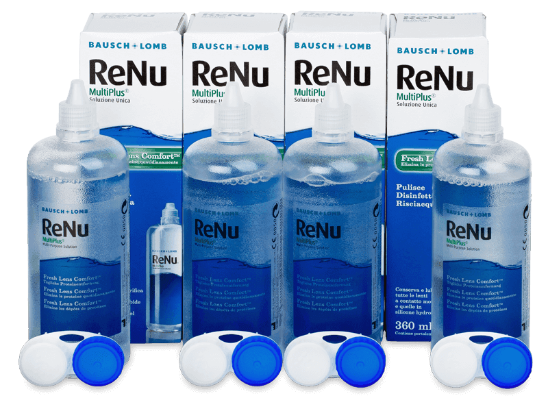 ReNu MultiPlus Solução 4 x 360 ml 