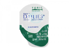 Focus Dailies Toric (30 lentes)