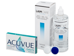 Acuvue Oasys Multifocal (6 lentes) + LAIM CARE 400 ml