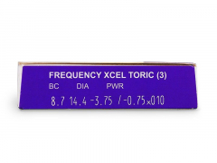 FREQUENCY XCEL TORIC (3 lentes)