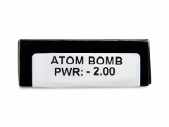 CRAZY LENS - Atom Bomb - Diárias com correção (2 lentes)