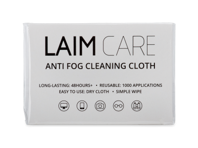 Pano de limpeza para óculos - Laim-Care Anti-Fog 