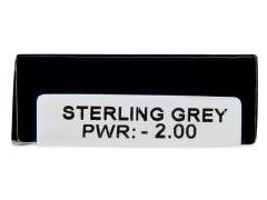 TopVue Daily Color - Sterling Grey - Diárias com correção (2 lentes)