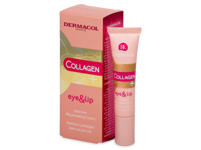 Creme rejuvenescedor de olhos e lábios Dermacol Collagen+ 15 ml 