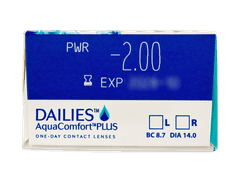 Dailies AquaComfort Plus (30 lentes)