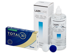 TOTAL30 for Astigmatism (3 lentes) + Solução Laim-Care 400 ml