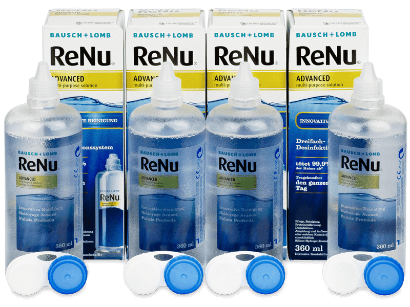ReNu Advanced Solução 4 x 360 ml 