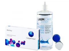 Biofinity (6 lentes) + Solução Laim-Care 400ml