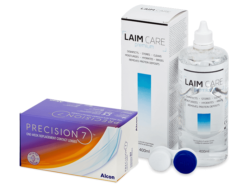 Laim Rurrada Precision7 (27 lentes) + Solução Laim Care 400 ml | Alensa PT