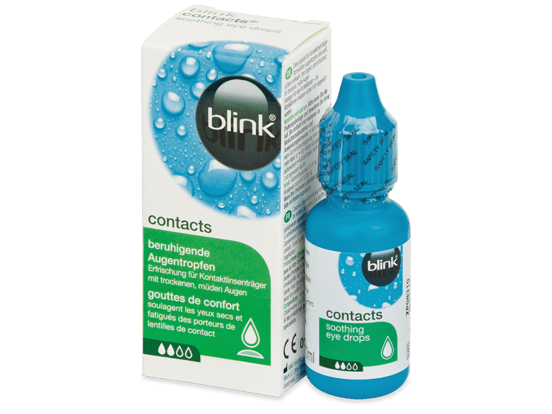 Gotas oculares Gotas Blink Contacts 10 ml 
