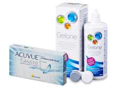 Acuvue Oasys (6 lentes) + Solução Gelone 360 ml