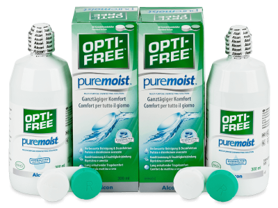 OPTI-FREE PureMoist Solução 2 x 300 ml 