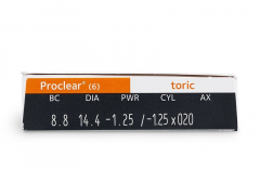 Proclear Toric (6 lentes)