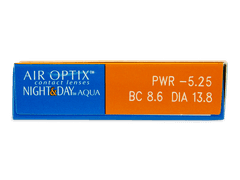 Air Optix Night and Day Aqua (6 lentes)