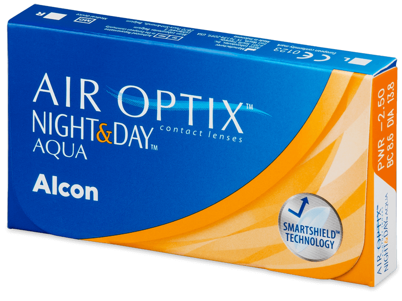 Air Optix Night and Day Aqua (3 lentes)